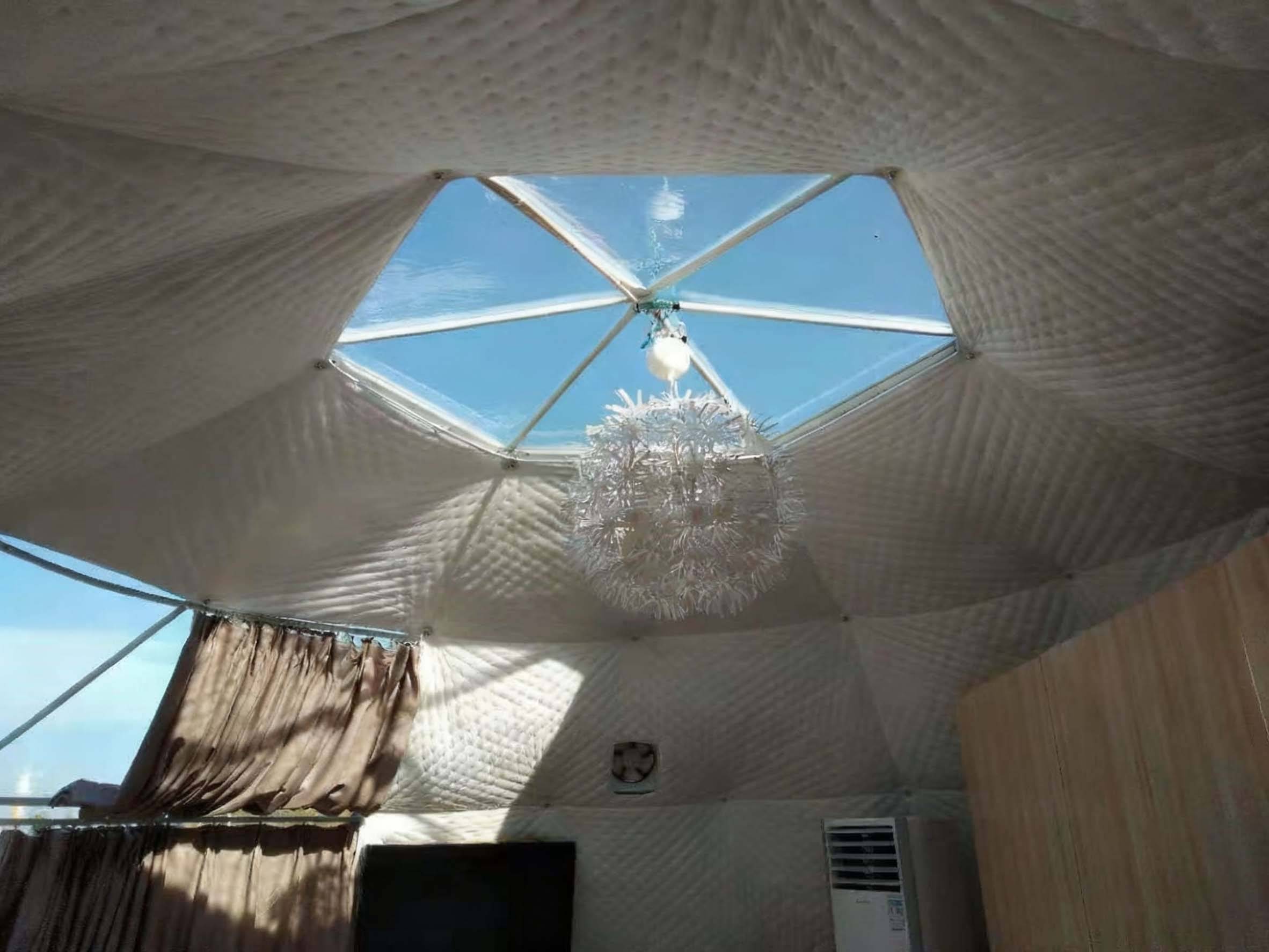 ：星空主题帐篷先驱者透明月球圆球大帐篷全场景覆盖冰球突破网站TOP佛山好来居金属结构房屋有限公司(图2)